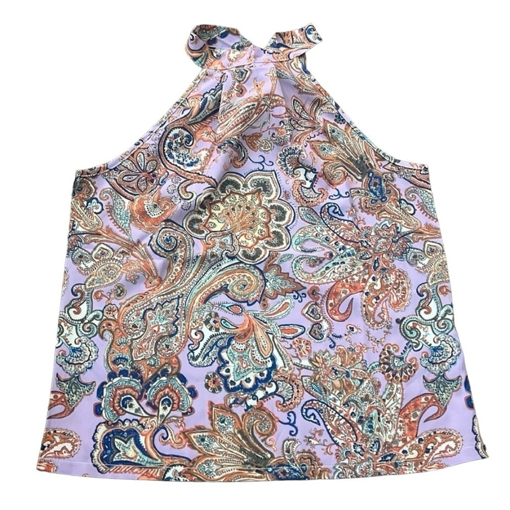 Shein paisley halter top S